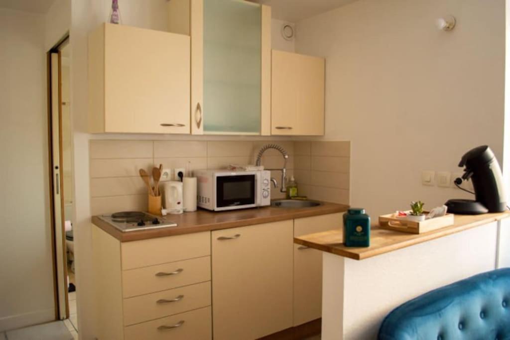 Studio Cosy Tv Wifi Confortable Et Chaleureux Gaillon Exterior foto